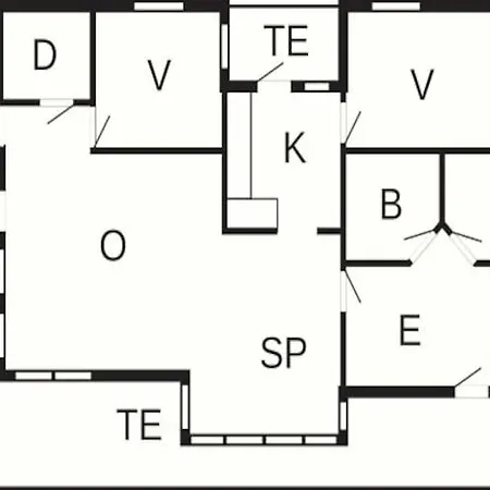 10 Person In Fjerritslev-by Traum Σπίτι διακοπών *